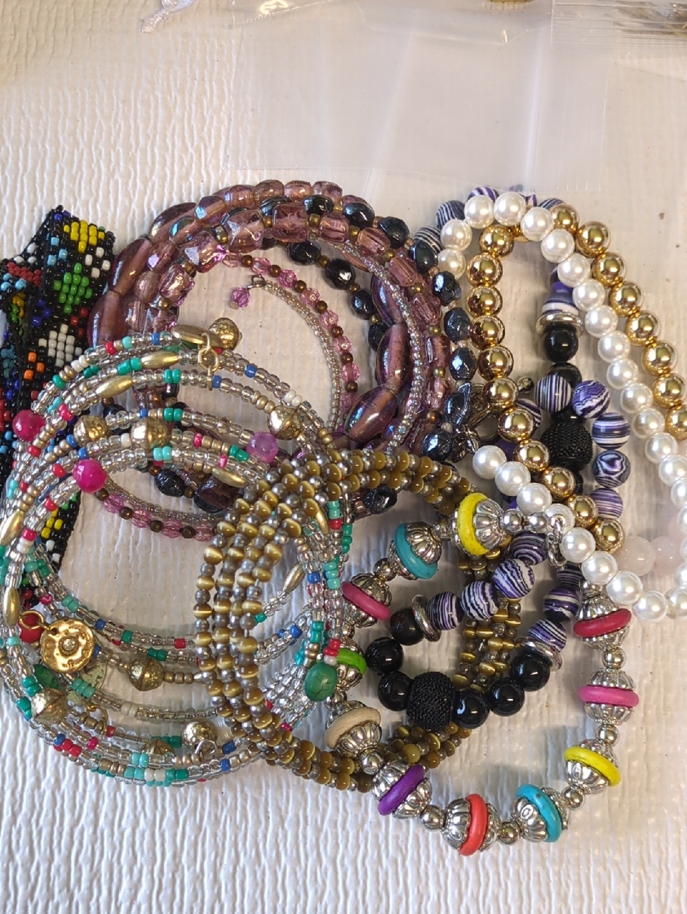 🎂Y23 Assorted Multicolor Women’s Beaded Bracelets
